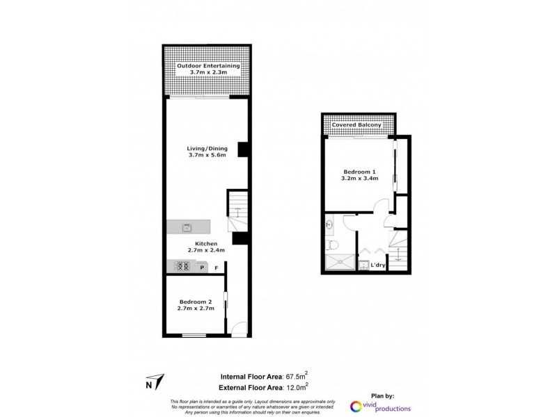 9/38 Robertson St, Fortitude Valley QLD 4006 Floorplan