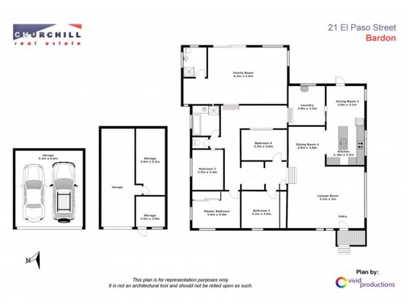21 El Paso Street, Bardon QLD 4065 Floorplan