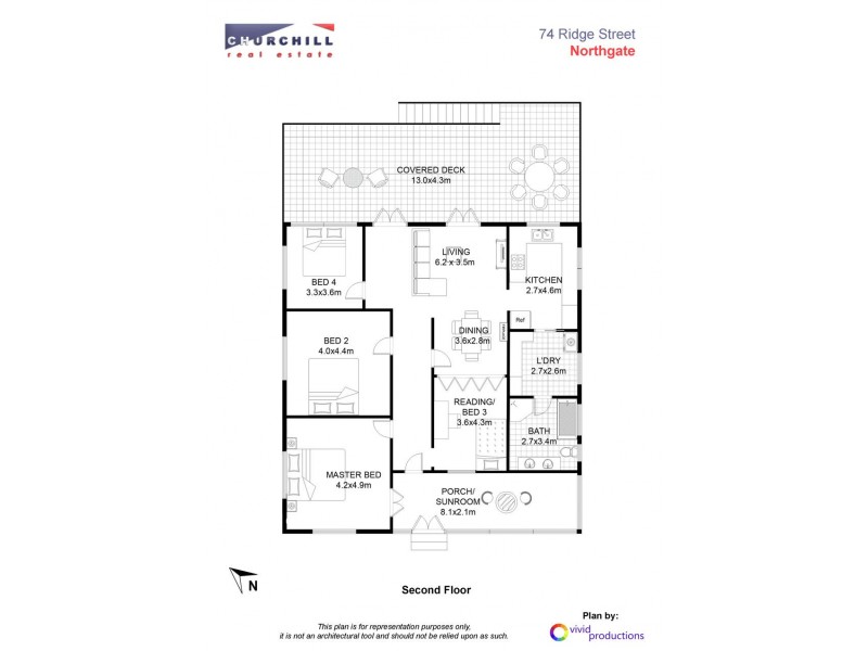 74 Ridge Street, Northgate QLD 4013 Floorplan