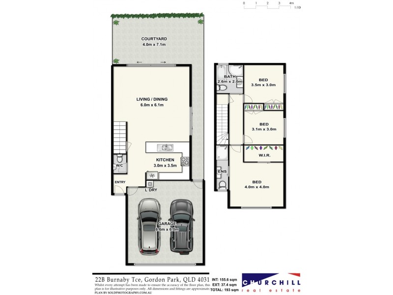 22B Burnaby Terrace, Gordon Park QLD 4031 Floorplan