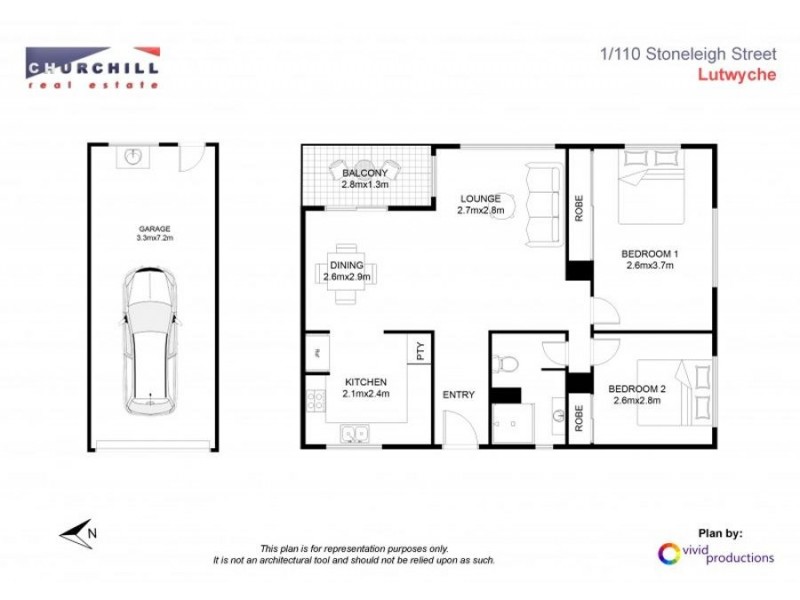 1/110 Stoneleigh Street, Lutwyche QLD 4030 Floorplan