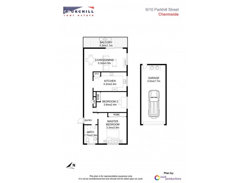 6/10 Parkhill Street, Chermside QLD 4032 Floorplan
