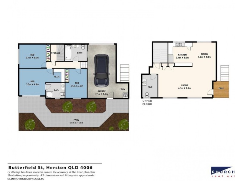 1/98 Butterfield Street, Herston QLD 4006 Floorplan