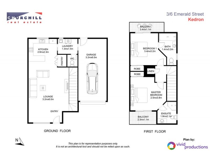 3/6 Emerald Street, Kedron QLD 4031 Floorplan