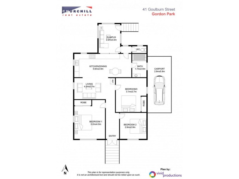 41 Goulburn Street, Gordon Park QLD 4031 Floorplan