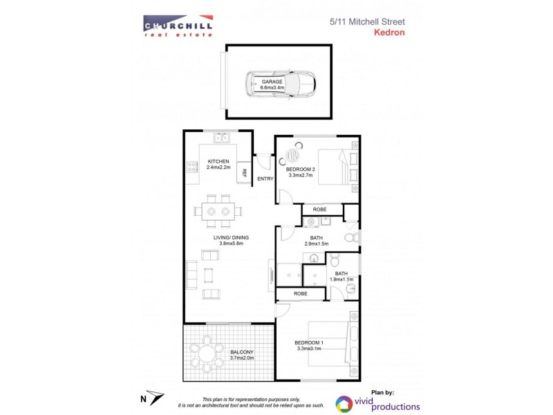 5/11 Mitchell Street, Kedron QLD 4031 Floorplan
