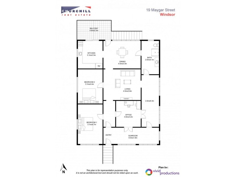 19 Maygar Street, Windsor QLD 4030 Floorplan