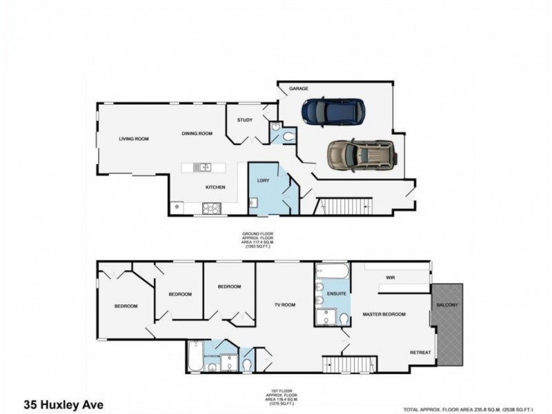 35 Huxley Avenue, Alderley QLD 4051 Floorplan