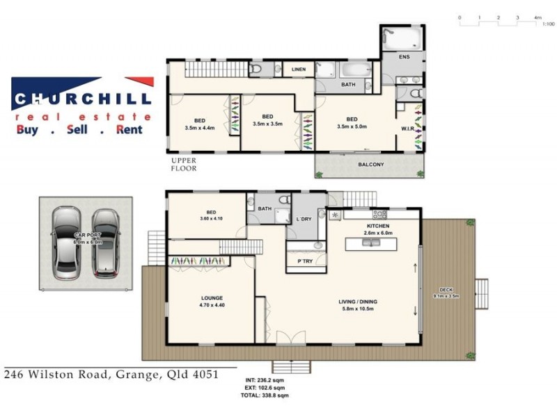 246 Wilston Road, Grange QLD 4051 Floorplan