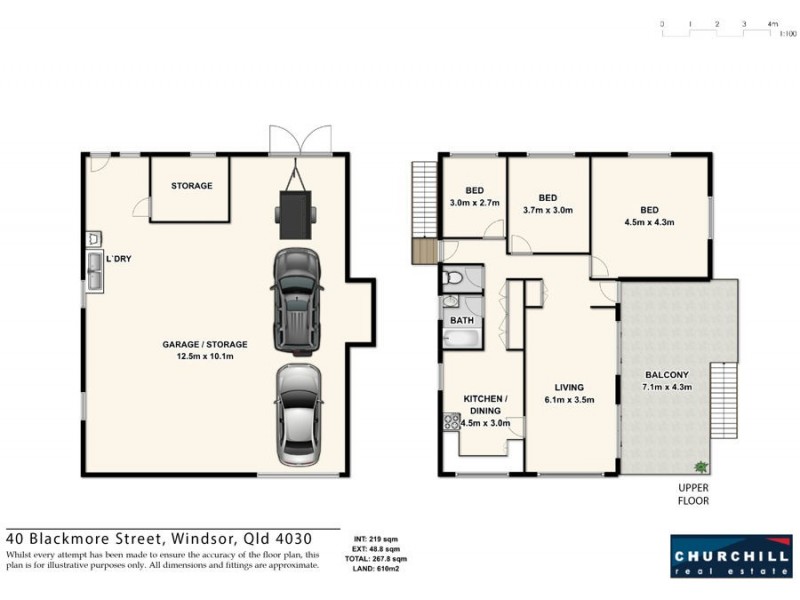 40 Blackmore Street, Windsor QLD 4030 Floorplan