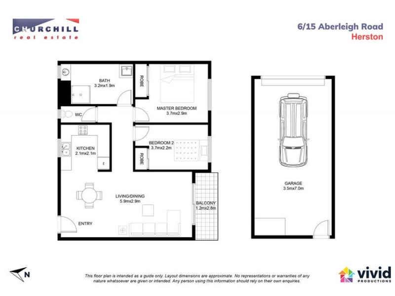 6/15 Aberleigh Road, Herston QLD 4006 Floorplan