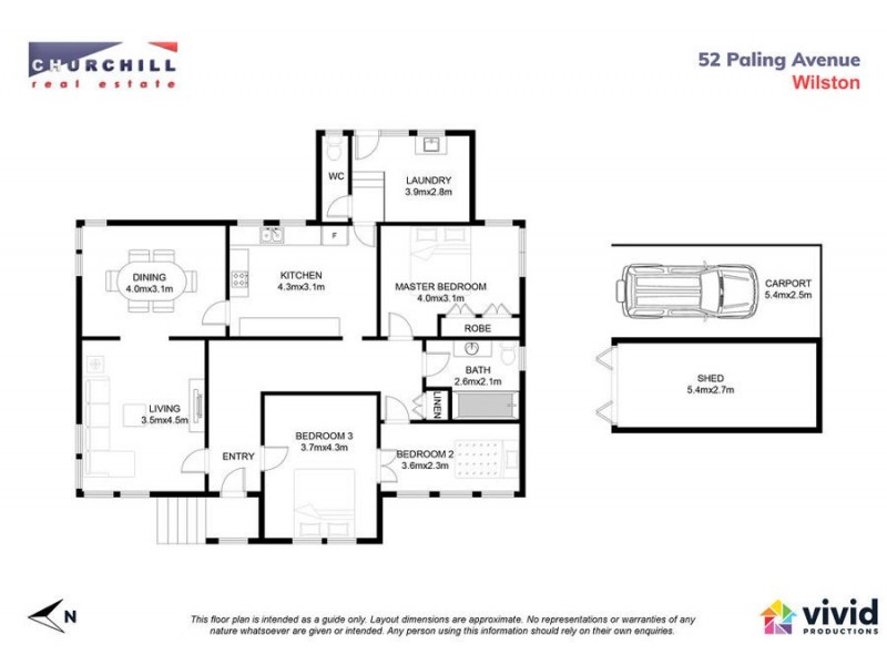 52 Paling Avenue, Wilston QLD 4051 Floorplan
