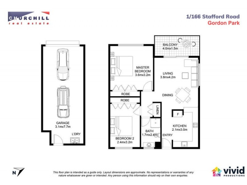 1/166 Stafford Road, Gordon Park QLD 4031 Floorplan