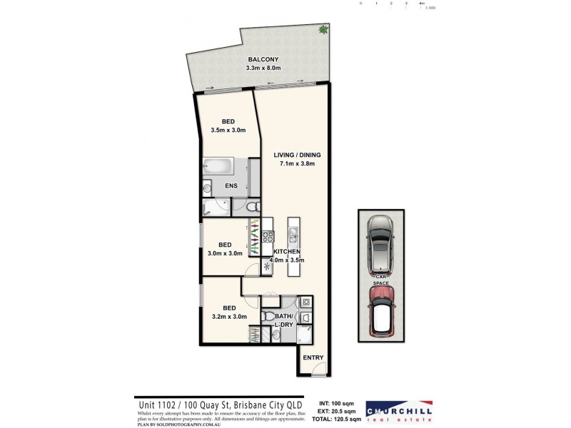 1102/100 Quay Street, Brisbane City QLD 4000