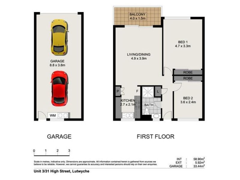 3/31 High Street, Lutwyche QLD 4030 Floorplan