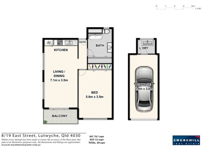 8/19 East Street, Lutwyche QLD 4030 Floorplan