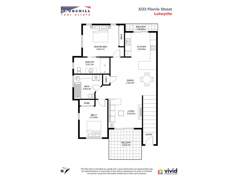 3/23 Florrie Street, Lutwyche QLD 4030 Floorplan