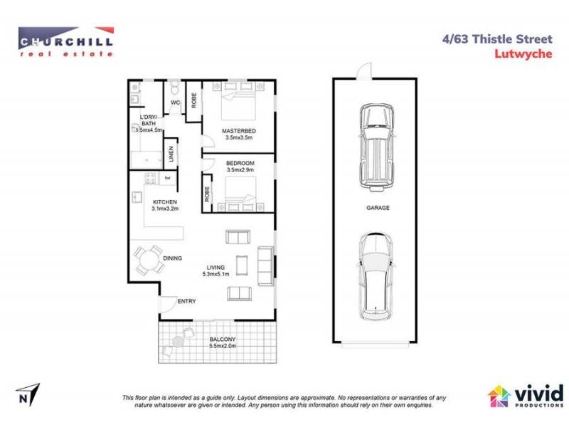 4/63 Thistle St, Lutwyche QLD 4030 Floorplan
