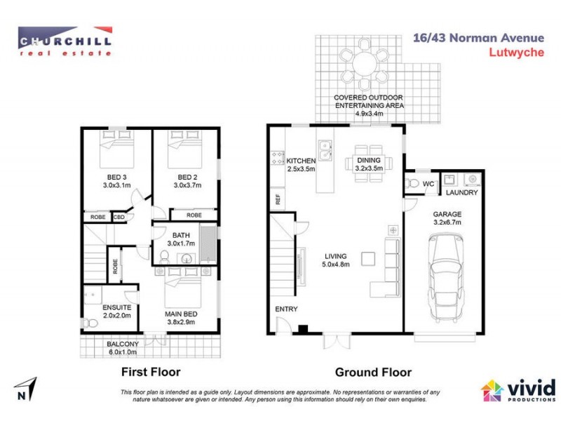 16/43 Norman Avenue, Lutwyche QLD 4030 Floorplan