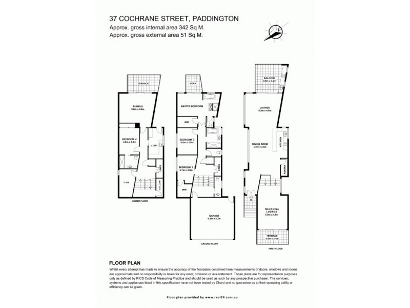 37 Cochrane Street, Paddington QLD 4064 Floorplan