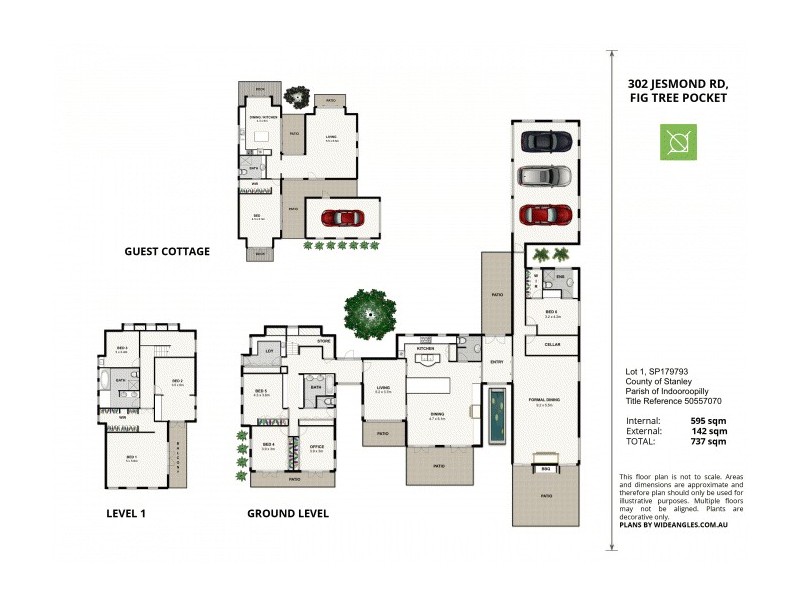 302 Jesmond Road, Fig Tree Pocket QLD 4069 Floorplan