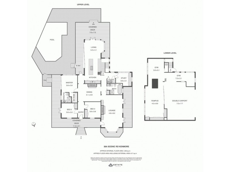 38a Scenic Road, Kenmore QLD 4069 Floorplan