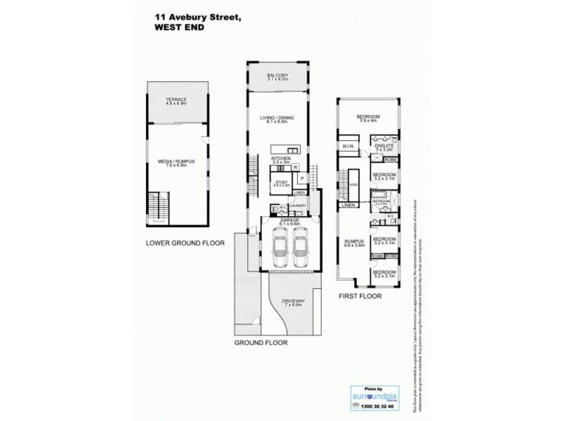 11 Avebury Street, West End QLD 4101 Floorplan