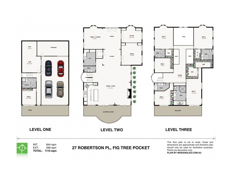 27 Robertson Place, Fig Tree Pocket QLD 4069 Floorplan