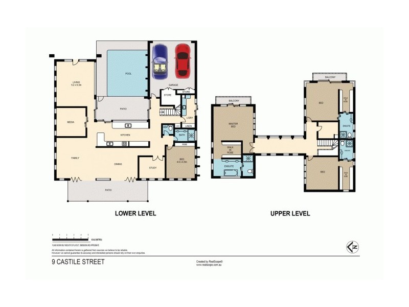 9 Castile Street, Indooroopilly QLD 4068 Floorplan