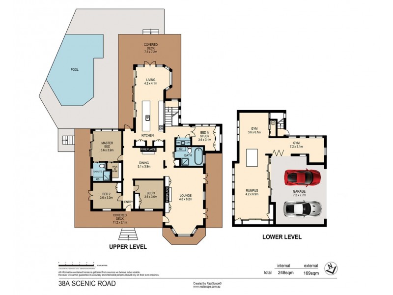 38a Scenic Road, Kenmore QLD 4069 Floorplan
