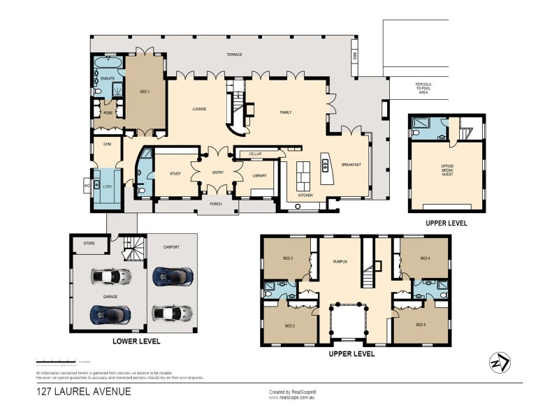 127 Laurel Avenue, Chelmer QLD 4068 Floorplan