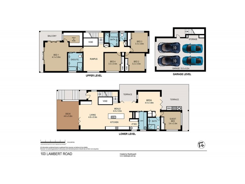 103 Lambert Road, Indooroopilly QLD 4068 Floorplan