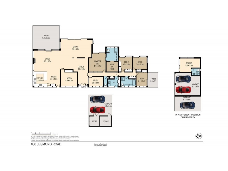 630 Jesmond Road, Fig Tree Pocket QLD 4069 Floorplan