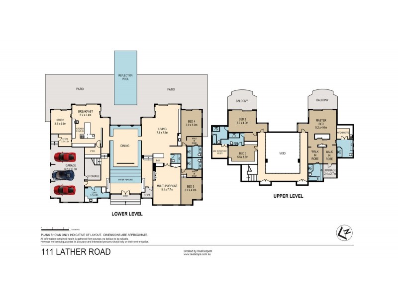 111 Lather Road, Bellbowrie QLD 4070 Floorplan