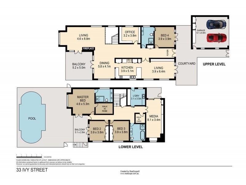 33 Ivy Street, Indooroopilly QLD 4068 Floorplan