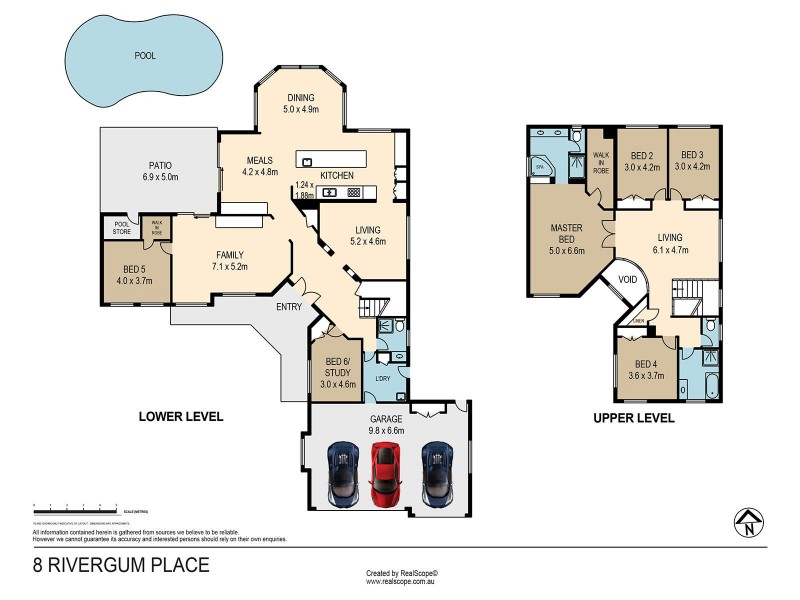 8 Rivergum Place, Fig Tree Pocket QLD 4069 Floorplan