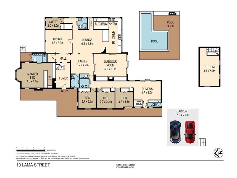 10 Lama Street, Chelmer QLD 4068 Floorplan