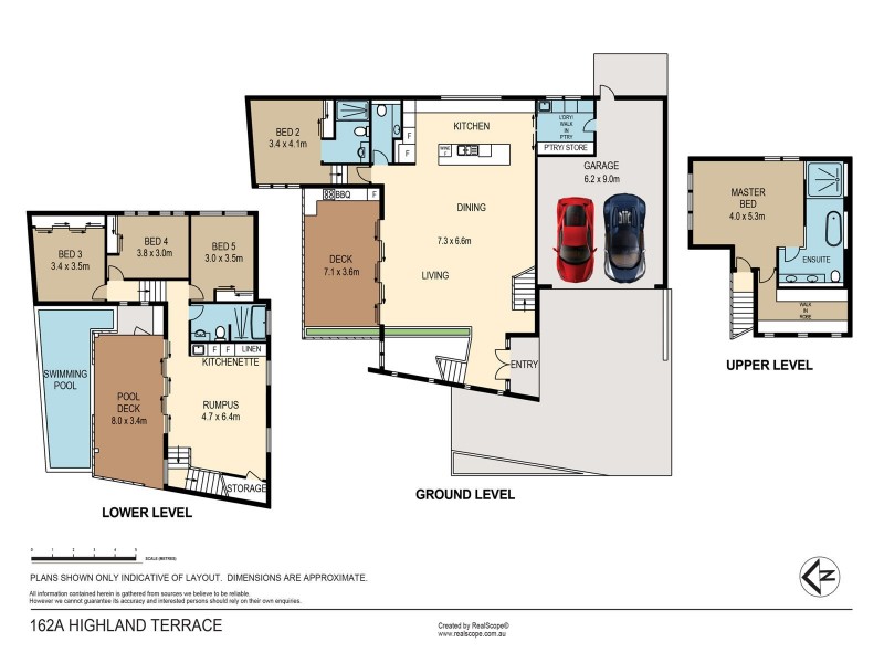 162a Highland Terrace, St Lucia QLD 4067 Floorplan