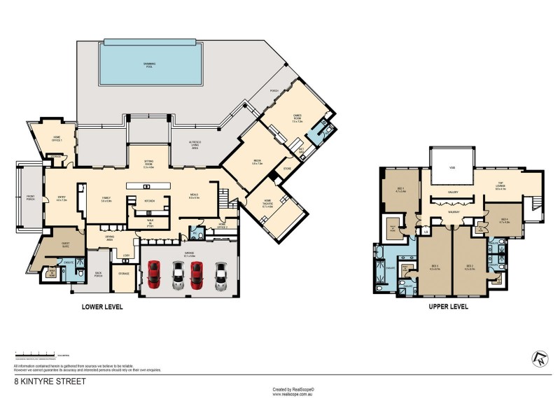 8 Kintyre St, Brookfield QLD 4069 Floorplan