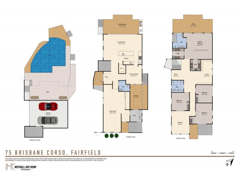 75 Brisbane Corso, Fairfield QLD 4103 Floorplan