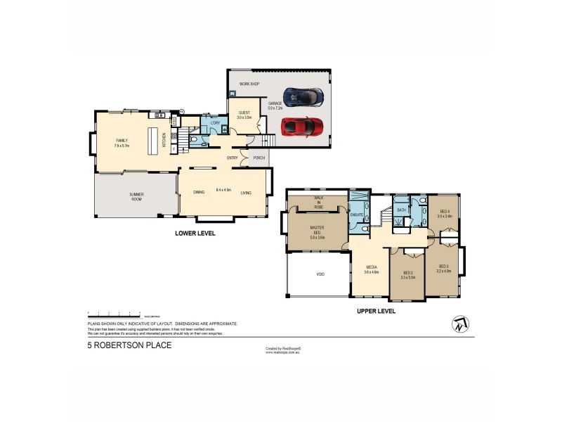 5 Robertson Place, Fig Tree Pocket QLD 4069 Floorplan