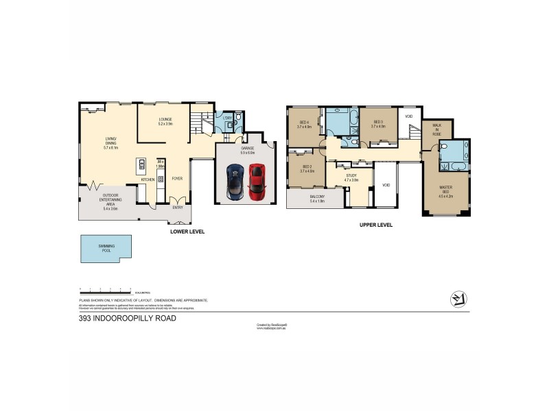393 Indooroopilly Road, Indooroopilly QLD 4068 Floorplan