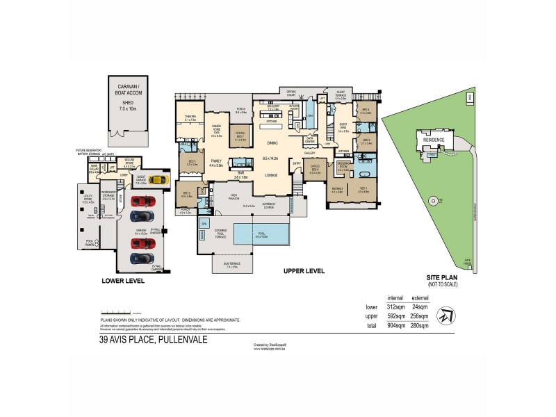39 Avis Place, Pullenvale QLD 4069 Floorplan