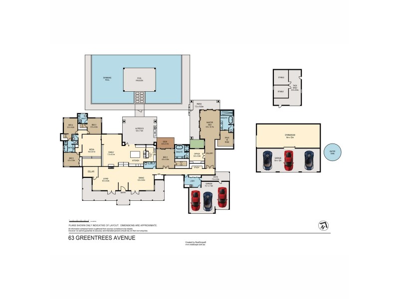 63 Greentrees Avenue, Brookfield QLD 4069 Floorplan