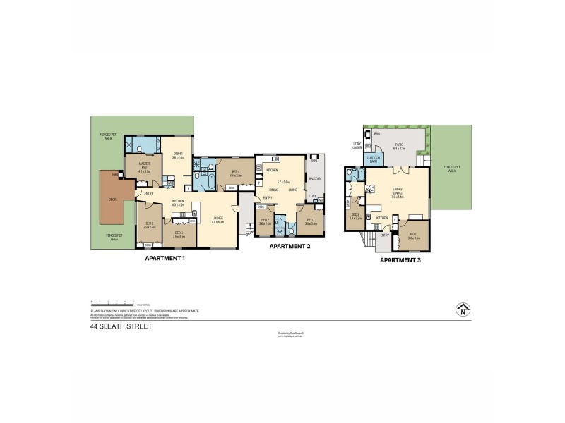 44 Sleath Street, Auchenflower QLD 4066 Floorplan