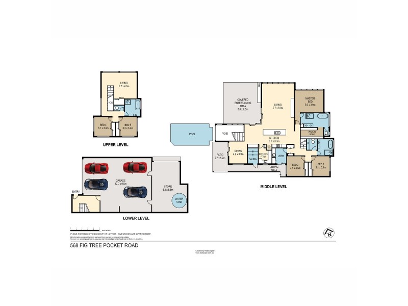 568 Fig Tree Pocket Road, Fig Tree Pocket QLD 4069 Floorplan