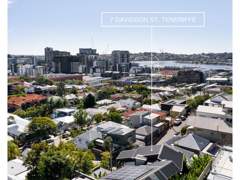 7 Davidson Tce, Teneriffe QLD 4005