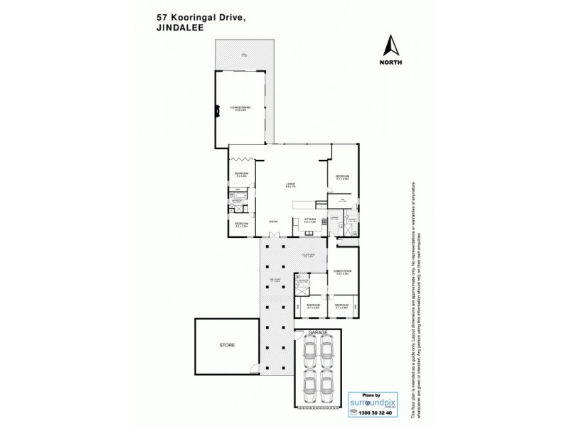 57 Kooringal  Drive, Jindalee QLD 4074 Floorplan