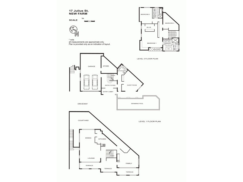 17 Julius Street, New Farm QLD 4005 Floorplan