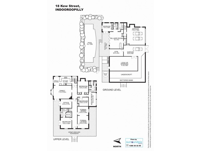 18 Kew Street, Indooroopilly QLD 4068 Floorplan
